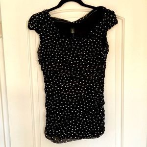 WHBM polka dot shirt